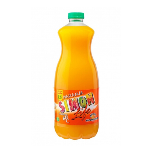 Botella zumo de naranja