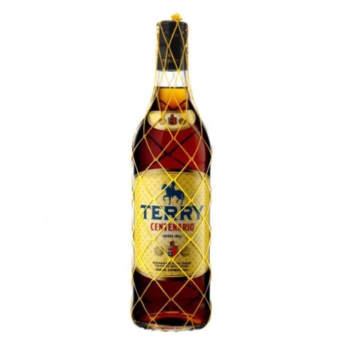 Botella de brandy Terry