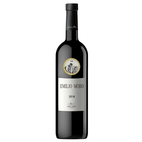 Botella de vino Emilio Moro