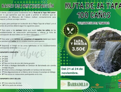 IV Edición Ruta de la Tapa 100 caños I Villanueva del Trabuco